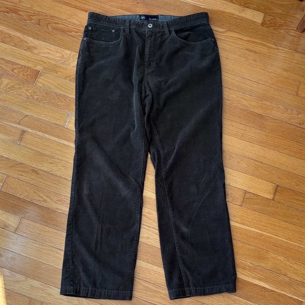 Weatherproof Gray Corduroy Men's Pants